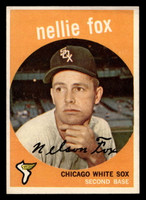 1959 Topps #30 Nellie Fox Very Good  ID: 404916
