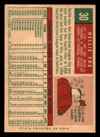 1959 Topps #30 Nellie Fox Very Good  ID: 404916