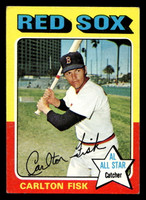 1975 Topps #80 Carlton Fisk VG-EX 