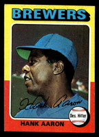 1975 Topps #660 Hank Aaron Excellent+  ID: 405784