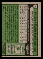 1979 Topps #116 Ozzie Smith Excellent RC Rookie  ID: 405919