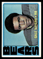 1972 Topps #110 Gale Sayers Very Good  ID: 406117