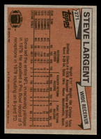 1981 Topps #271 Steve Largent Near Mint  ID: 406312