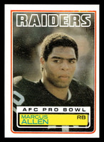 1983 Topps #294 Marcus Allen DP Near Mint+ RC Rookie  ID: 406335