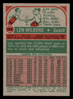 1973-74 Topps #165 Lenny Wilkens Ex-Mint  ID: 406434