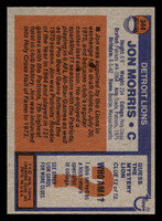 1976 Topps #344 Jon Morris Near Mint  ID: 407030