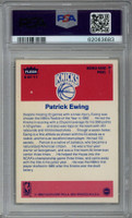 1986-87 Fleer Sticker #6 Patrick Ewing Knicks PSA 5 EX