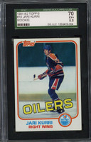 1981-82 Topps #18 Jari Kurri Oilers RC SGC 5.5 EX+