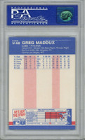 1987 Fleer Update #U-68 Greg Maddux Cubs RC Rookie PSA 8 NM-Mint ID: 407471