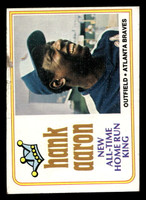 1974 Topps #1 Hank Aaron Good  ID: 407525