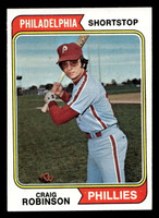 1974 Topps #23 Craig Robinson Near Mint+ RC Rookie  ID: 407554