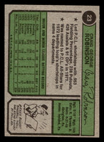 1974 Topps #23 Craig Robinson Near Mint+ RC Rookie  ID: 407554
