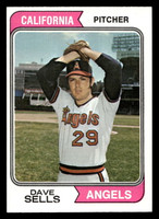1974 Topps #37 Dave Sells Near Mint+ RC Rookie  ID: 407581