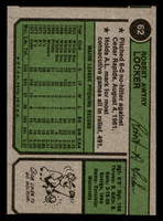 1974 Topps #62 Bob Locker Near Mint Miscut 