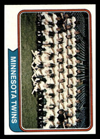 1974 Topps #74 Twins Team Near Mint+  ID: 407635