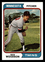 1974 Topps #143 Dick Woodson Near Mint  ID: 407732