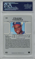 1990 Leaf #300 Frank Thomas White Sox RC Signed Auto PSA/DNA ID: 407951
