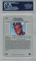 1990 Leaf #300 Frank Thomas White Sox RC Signed Auto PSA/DNA ID: 407952