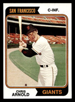 1974 Topps #432 Chris Arnold Near Mint  ID: 408241