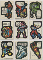 1975 Topps Marvel Super Heroes Stickers 34/40With 9 Card Puzzle  #*SKU36170