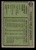 1974 Topps #578 Ralph Houk MG Near Mint  ID: 408494