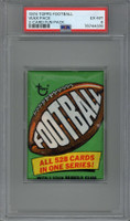 1974 Topps 2 Card Football Wax Pack PSA 6 EX-Mint Unopened ID: 408806