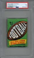 1974 Topps 2 Card Football Wax Pack PSA 7 Near Mint Unopened ID: 408813