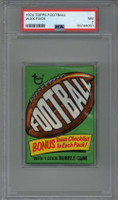 1974 Topps Football Wax Pack PSA 7 Near Mint Unopened ID: 408818