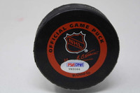 Pete Mahovlich Hockey Puck Signed Auto PSA/DNA Authenticated Red Wings