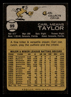 1973 Topps #99 Carl Taylor Near Mint  ID: 409205