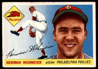 1955 Topps #29 Herm Wehmeier VG