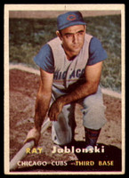 1957 Topps #218 Ray Jablonski VG ID: 61228