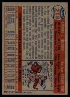1957 Topps #218 Ray Jablonski VG ID: 61228