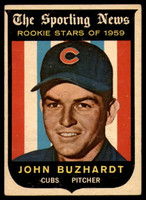 1959 Topps #118 John Buzhardt RS EX++ RC Rookie ID: 66369