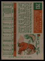 1959 Topps #293 Ray Moore EX++ ID: 67922