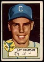1952 Topps #211 Ray Coleman VG ID: 78528