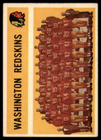 1960 Topps #132 Redskins Team EX++  ID: 90827