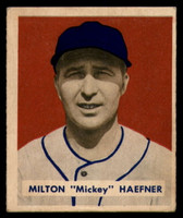 1949 Bowman #144 Mickey Haefner EX++ RC Rookie