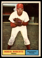 1961 Topps #20 Robin Roberts EX++ Excellent++  ID: 110516