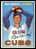 1967 Topps #256 Bob Hendley EX/NM 