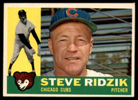 1960 Topps #489 Steve Ridzik Excellent+  ID: 139537