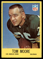 1967 Philadelphia #93 Tom Moore Very Good  ID: 141397