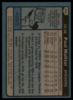 1980 Topps #406 Paul Molitor Near Mint  ID: 146063