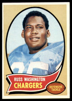 1970 Topps #206 Russ Washington Near Mint+ RC Rookie ID: 154811