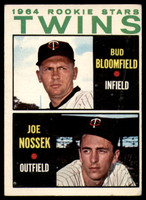 1964 Topps #532 Bud Bloomfield/Joe Nossek Twins Rookies Very Good RC Rookie ID: 159656