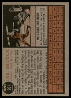 1962 Topps #201 Ike Delock Excellent 