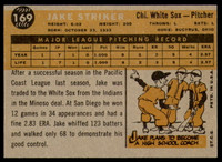 1960 Topps #169 Jack Striker Near Mint RC Rookie  ID: 196453
