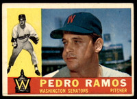 1960 Topps #175 Pedro Ramos Very Good  ID: 223547