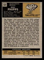 1971 Topps #131 Mike Phipps Ex-Mint RC Rookie  ID: 409750