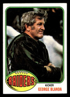 1976 Topps #355 George Blanda Excellent+ 